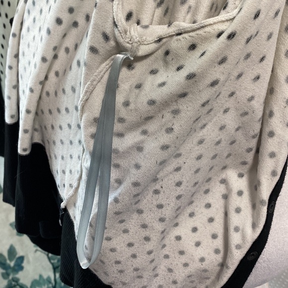 WHBM black and white polka dot cardigan - Picture 9 of 12